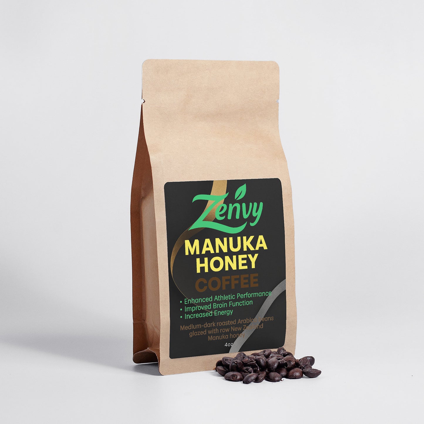 Manuka Honey Coffee 4oz